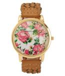 Aeropostale Floral Braided Watch