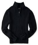 Aeropostale Long Sleeve Quarter-zip Sweater