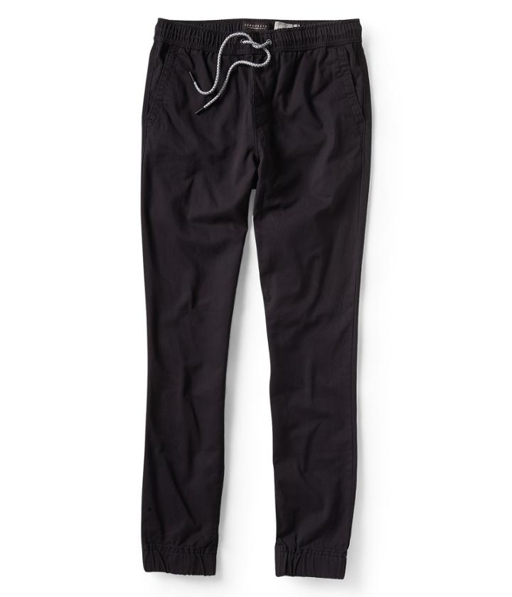 Aeropostale Aeropostale Classic Twill Joggers - Black, Small