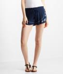 Aeropostale Floral Embroidery Soft Shorts