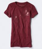 Aeropostale Aeropostale Cali To Nyc Graphic Tee - Red, Small