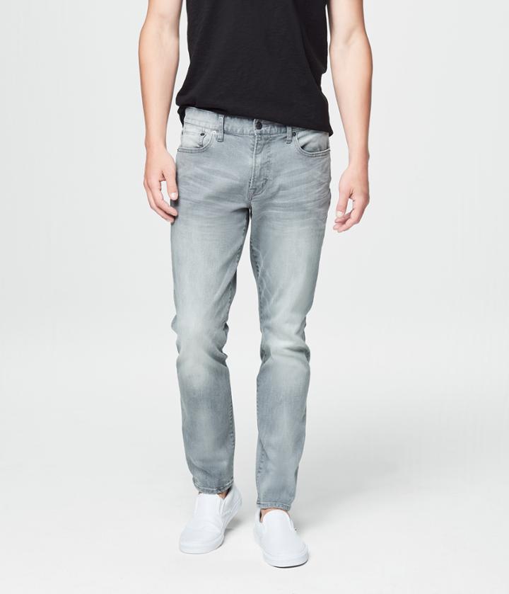 Aeropostale Aeropostale Skinny Light Grey Wash Reflex Jean - Grey Wash, 30x34