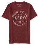 Aeropostale Ny Aero Original Brand Logo Graphic T