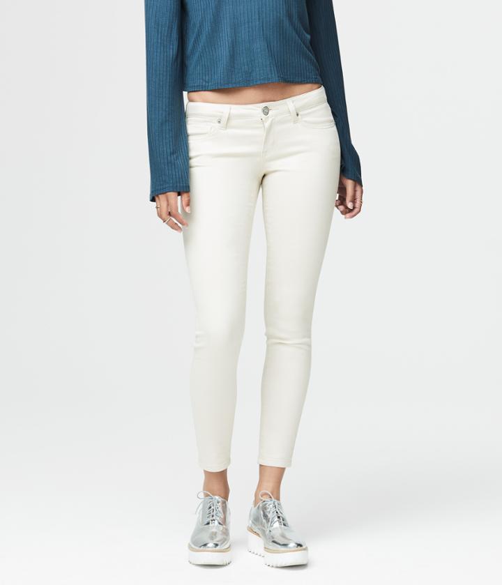 Aeropostale Aeropostale Seriously Stretchy Low-rise Ankle Jegging - Ivory, 00 R