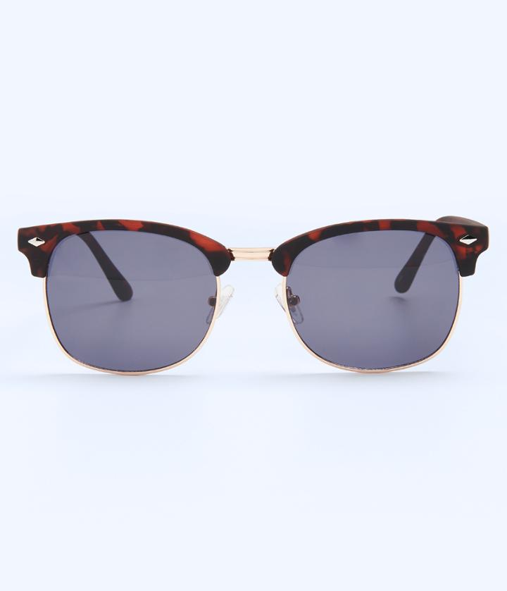 Aeropostale Aeropostale Matte Tortoiseshell Clubmax Sunglasses - Brown