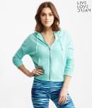 Aeropostale Lld Solid Full-zip Hoodie