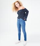 Aeropostale Aeropostale Seriously Stretchy High-waisted Jegging - Medium Wash, 0 R