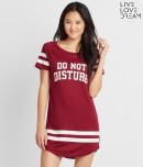 Aeropostale Lld Do Not Disturb Sleep Tunic