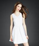 Aeropostale Bow V-neck Dress