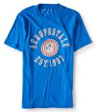 Aeropostale Aropostale Est. 1987 Graphic Tee - Blue Wonder, Xsmall