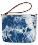 Aeropostale Tie-dye Denim Convertible Zip Pouch