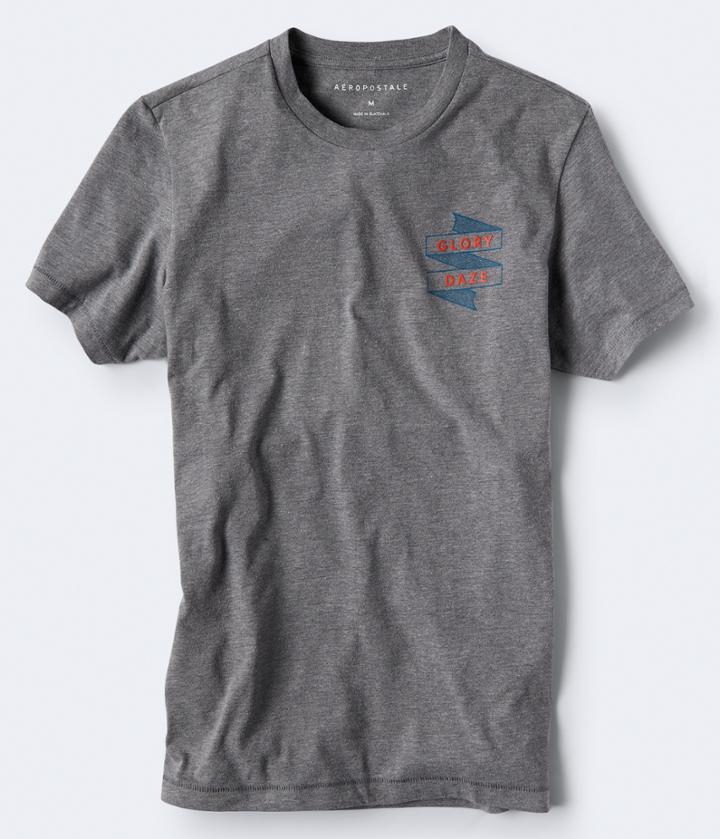 Aeropostale Aeropostale Glory Daze Graphic Tee - Light Grey, Xsmall