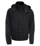 Aeropostale Hooded Flannel-lined Jacket
