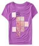 Aeropostale Times Square Nyc Cropped Graphic T