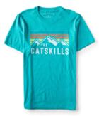 Aeropostale Aeropostale The Catskills Graphic Tee - Lapis, Xsmall