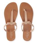 Aeropostale Bow T-strap Sandal