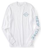 Aeropostale Aeropostale Long Sleeve Aero New York Graphic Tee - Bleach, Xsmall