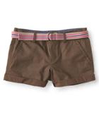 Aeropostale Aeropostale Prince & Fox Belted Beachcomber Twill Shorts - Canteen, 000