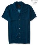 Aeropostale Brooklyn Calling Crosshatch Button Down