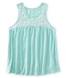 Aeropostale Lace Yoke Tank