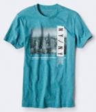 Aeropostale Aeropostale Five Boroughs Graphic Tee - Blue, Xsmall