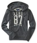 Aeropostale Aero 87 Herringbone Popover Hoodie