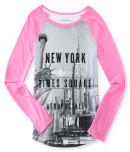 Aeropostale Long Sleeve Liberty Raglan Tee