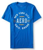 Aeropostale Aeropostale Aero Original Brand Logo Graphic Tee - Blue Wonder, Xsmall