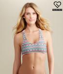 Aeropostale Lld Southwest Neon Crochet-back Top