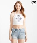 Aeropostale Tokyo Darling Floral Crop Tank