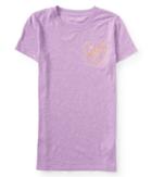 Aeropostale Aeropostale 1987 Eagle Crest Graphic Tee - Purple, Xsmall