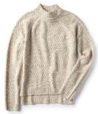 Aeropostale Aeropostale Zig-zag Mock-neck Sweater - Light Yellow, Xsmall