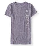 Aeropostale Aeropostale Vertical Aero 1987 Graphic Tee - Astral Aura, Xsmall