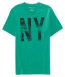 Aeropostale Ny Photo Image V-neck Graphic T