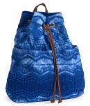 Aeropostale Crochet Tie-dye Cinch Backpack