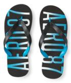 Aeropostale Aeropostale Aero Stamped Flip-flop - Black, Small