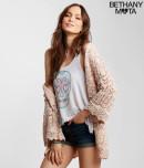 Aeropostale Marled Kimono Cardigan