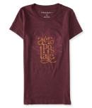 Aeropostale Stacked Aero Logo Graphic T