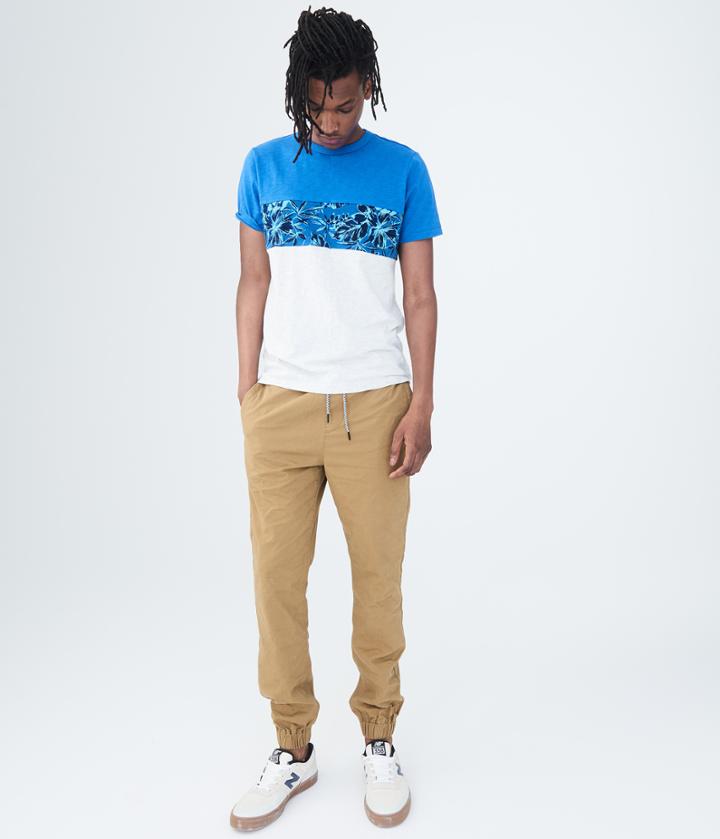 Aeropostale Aeropostale Classic Twill Joggers - Sandlewood, Small