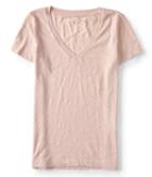 Aeropostale Aeropostale Seriously Soft Solid V-neck Tee - Light Ping, Xsmall