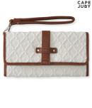 Aeropostale Cape Juby Crochet Trifold Wallet