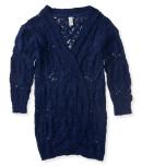 Aeropostale Crochet Cocoon Cardigan