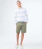 Aeropostale Aeropostale Classic Flat-front Reflex Shorts - Deep Lichen Green, 27
