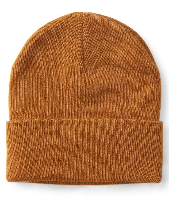 Aeropostale Aeropostale Solid Turnback Beanie - Dark Orange