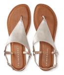 Aeropostale Triangle O-ring T-strap Sandal