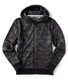 Aeropostale Aeropostale Camo Athletic Full-zip Hoodie - Dark Grey, Xsmall