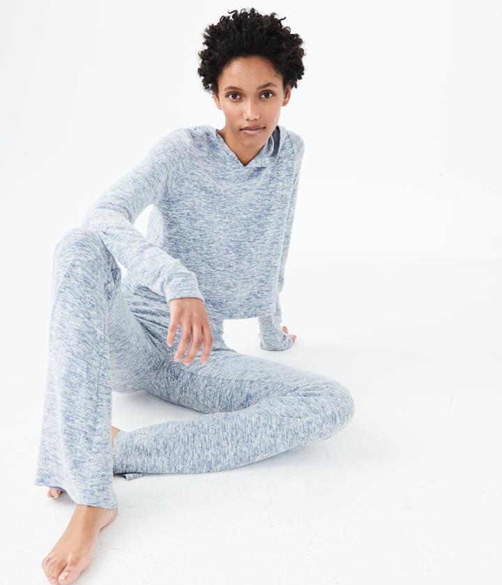 Aeropostale Aeropostale Lld Zebra Flare Pants - Grey Blue, Xxsmall