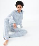 Aeropostale Aeropostale Lld Zebra Flare Pants - Grey Blue, Xxsmall