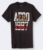 Aeropostale Aeropostale Aero Bear 1987 Graphic Tee - Black, Small
