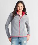 Aeropostale Solid Full-zip Fleece Jacket
